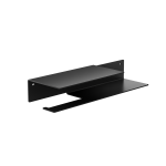 Verdi Strantza Χαρτοθήκη Mε Ράφι Μαύρο W330 x D110 x H60 mm-0