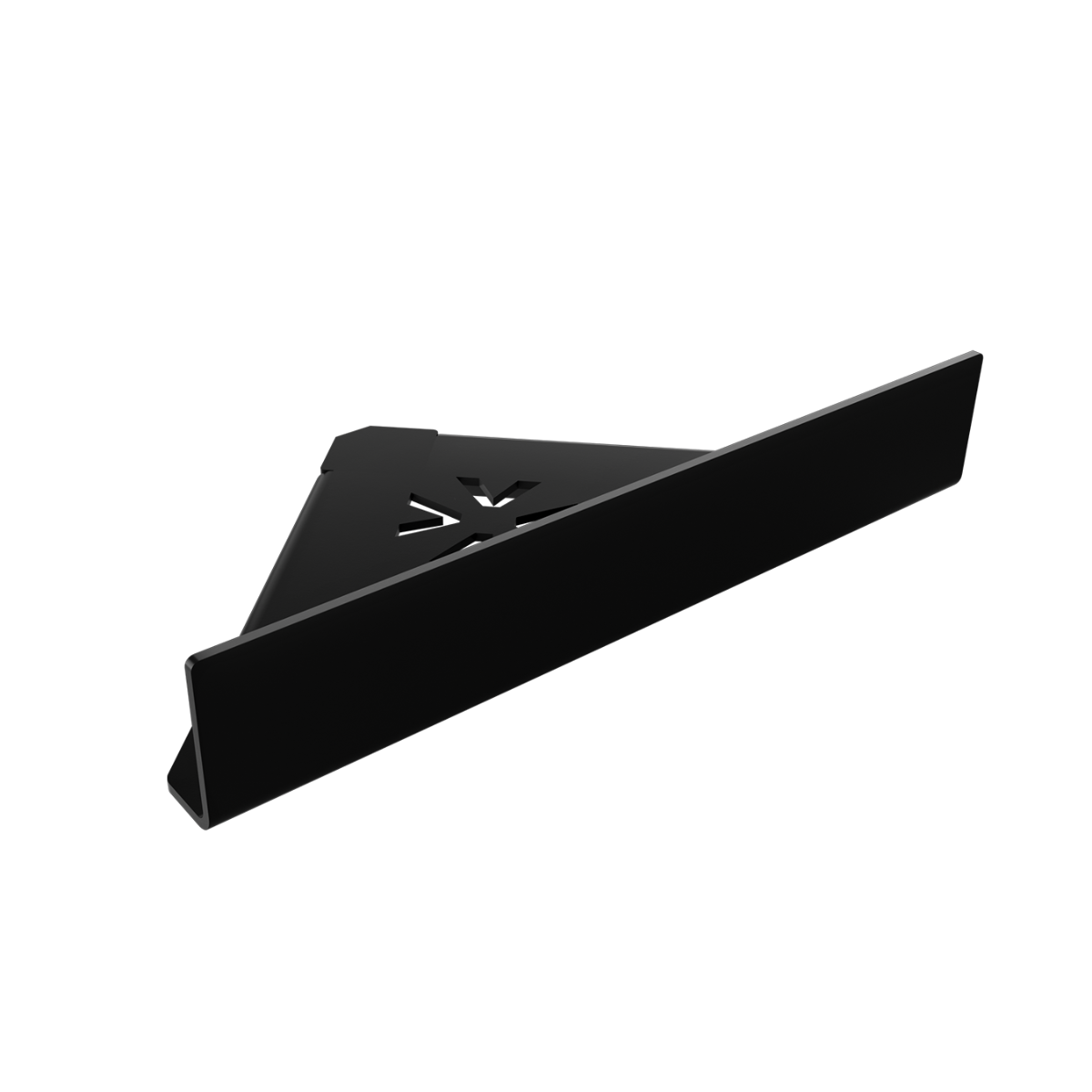 Verdi Strantza Σπογγοθήκη Γωνιακή Πρόσοψης Μαύρη W283 xD217 H72 mm-0