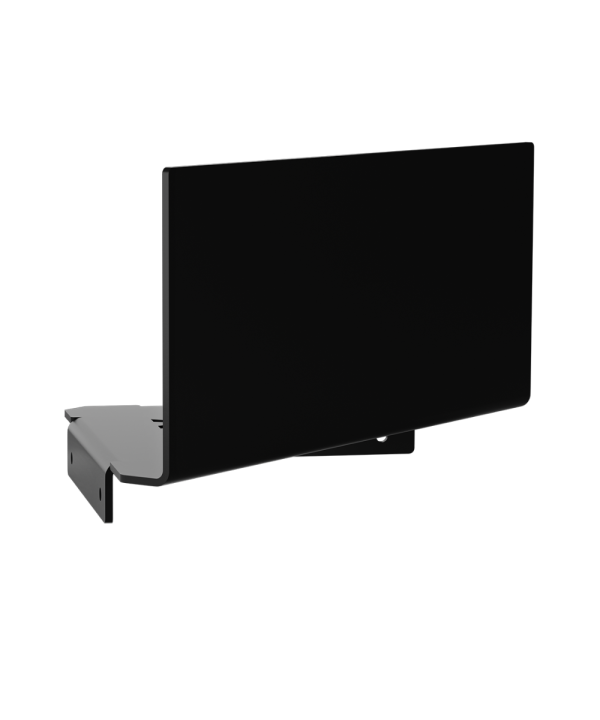 Verdi Strantza Σπογγοθήκη Γωνιακή Πρόσοψης Μαύρη 12 cm W283 xD217 H142 mm-0