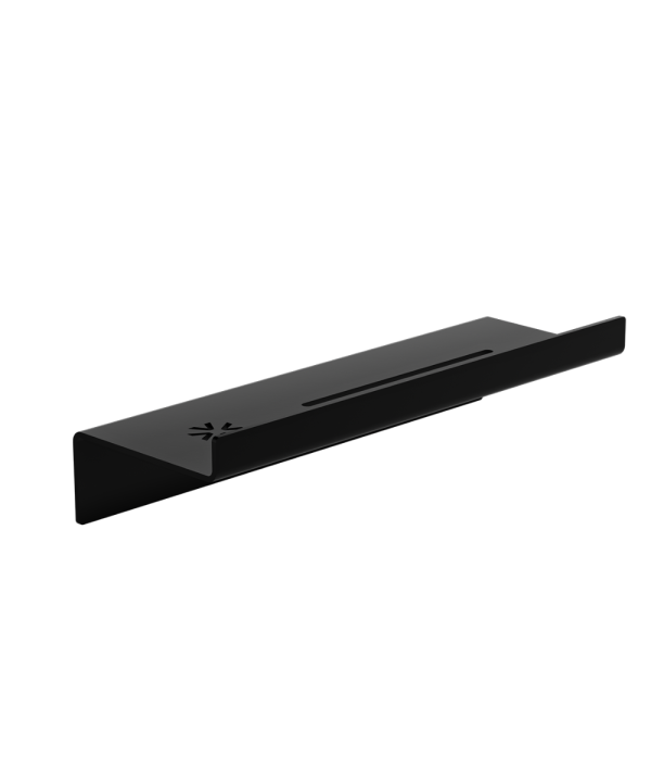 Verdi Strantza Ράφι Μικρής Πρόσοψης Μαύρο W500 x D93 x H70 mm-0