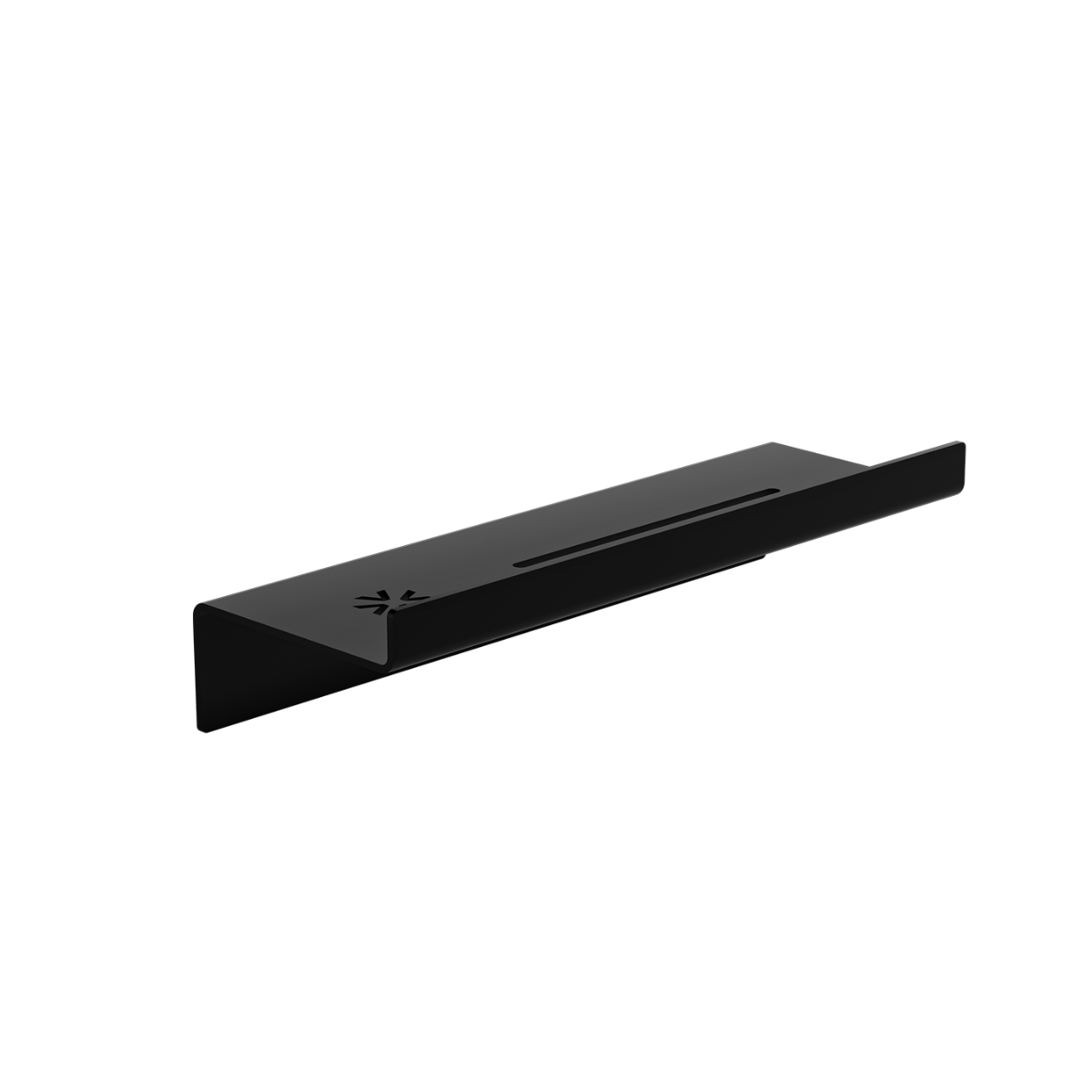 Verdi Strantza Ράφι Μικρής Πρόσοψης Μαύρο W500 x D93 x H70 mm-0