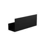 Verdi Strantza Ράφι Ψηλής Πρόσοψης Μαύρο W500 x D93 x H120 mm-0