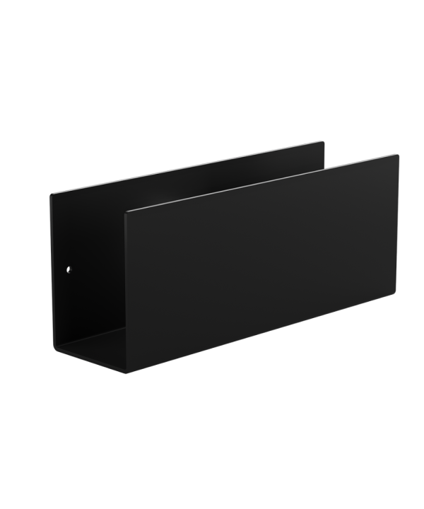 Verdi Strantza Ράφι Ψηλής Πρόσοψης Μαύρο W300 x D80 x H120 mm-0