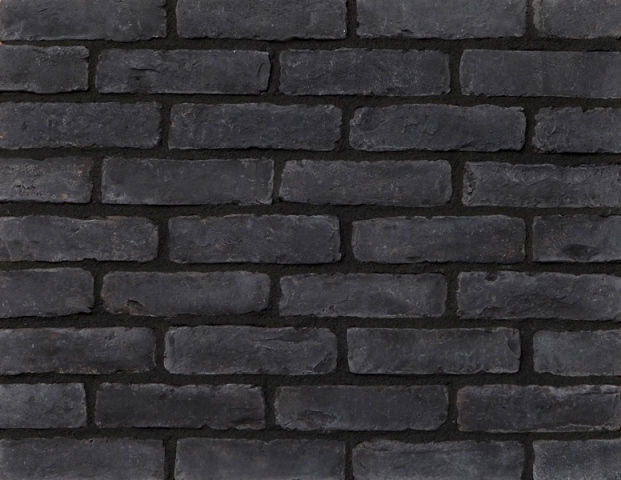 Hellas Stones - Attica Brick Black Τεχνητή Πέτρα Και Γωνία (22x6)-0