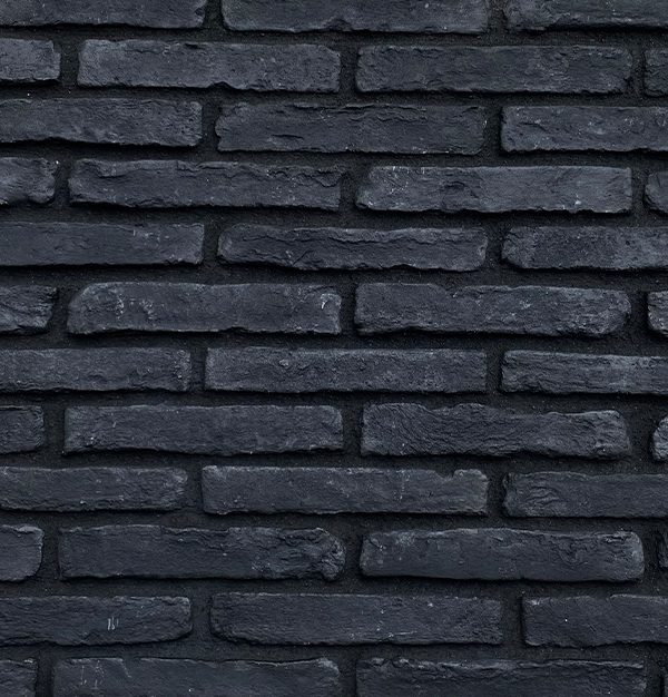Hellas Stones - Lane Brick Black Τεχνητή Πέτρα (23x4)-0