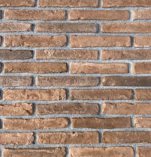 Hellas Stones - Lane Brick Marrone Τεχνητή Πέτρα (23x4)-0