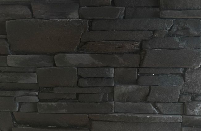 Hellas Stones - Natural Black Τεχνητή Πέτρα και Γωνία (21-31-51×12,5)-0