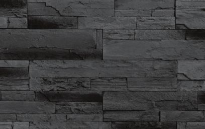 Hellas Stones - Zaha Black Τεχνητή Πέτρα (48x10)-0