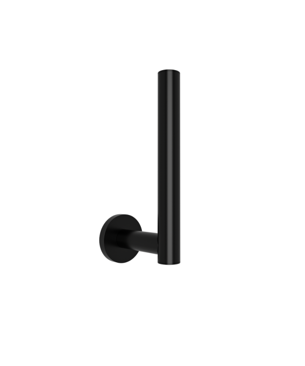 Verdi Omicron Εφεδρική Χαρτοθήκη W44xD85xH150mm Black Mat -0