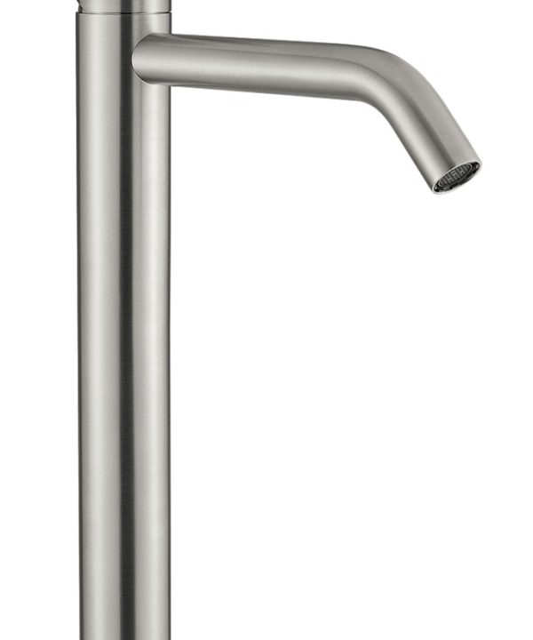 Fiore Xenon Steel Inox Μπαταρία Νιπτήρος 440ΑΙ7125-0