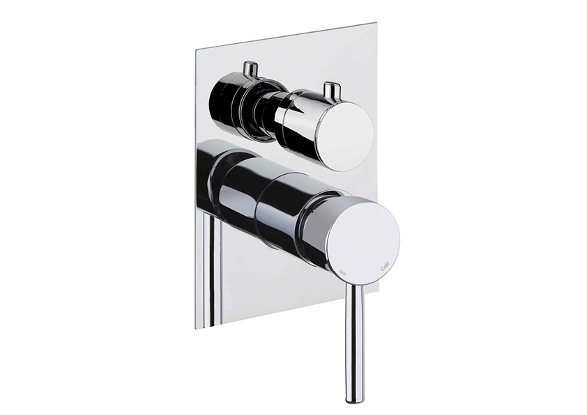 Fiore Xenon Slim Εντοιχισμένος Αναμίκτης 3 Εξόδων 444CR7501-0