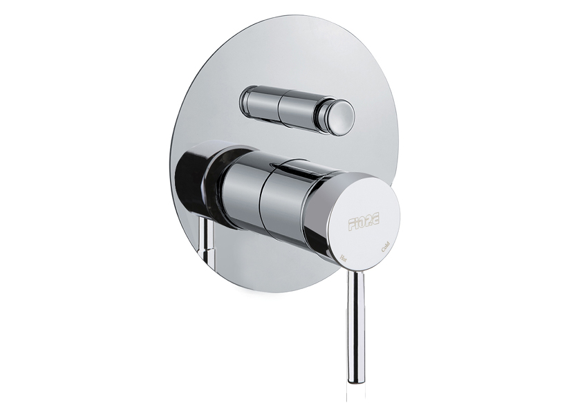 Fiore Xenon Slim Εντοιχισμένος Αναμίκτης Με Εκτροπέα 444CR7506-0