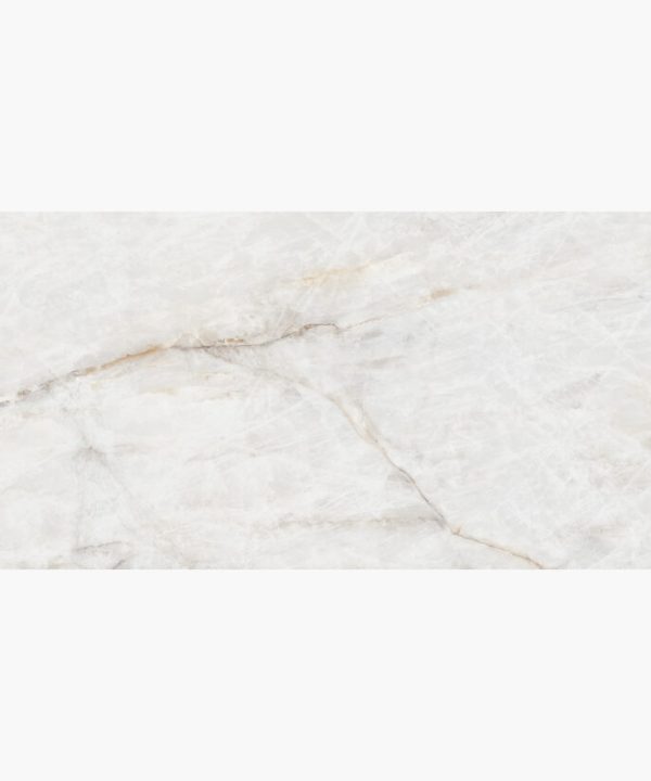 Crystallo White Full Polished Πλακάκι Ρεκτιφιαρισμένο 59x119 10.5mm-0
