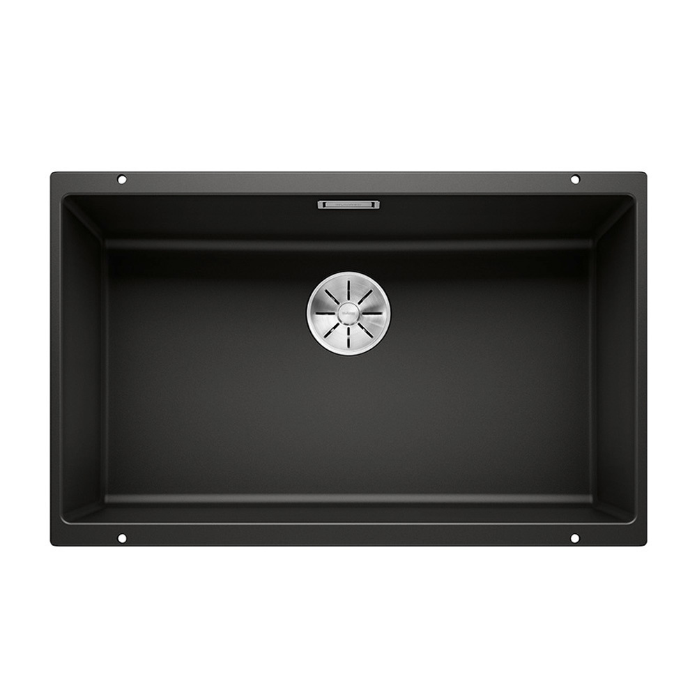 Νεροχύτης Υποκαθήμενος Blanco Subline 700-U Silgranit 73x46cm Black 526001-0