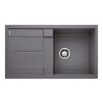 Νεροχύτης Blanco Metra 5 S Silgranit 86x50cm Volcano Grey 527293-0