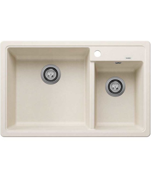 Νεροχύτης Blanco Legra 8 Silgranit 78x50cm Soft White 527089-0