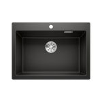 Νεροχύτης Blanco Pleon 8 Silgranit 70x51cm Black 525957-0