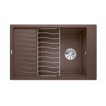 Νεροχύτης Blanco Elon XL 6 S Silgranit 78x50cm Coffee 524853-0