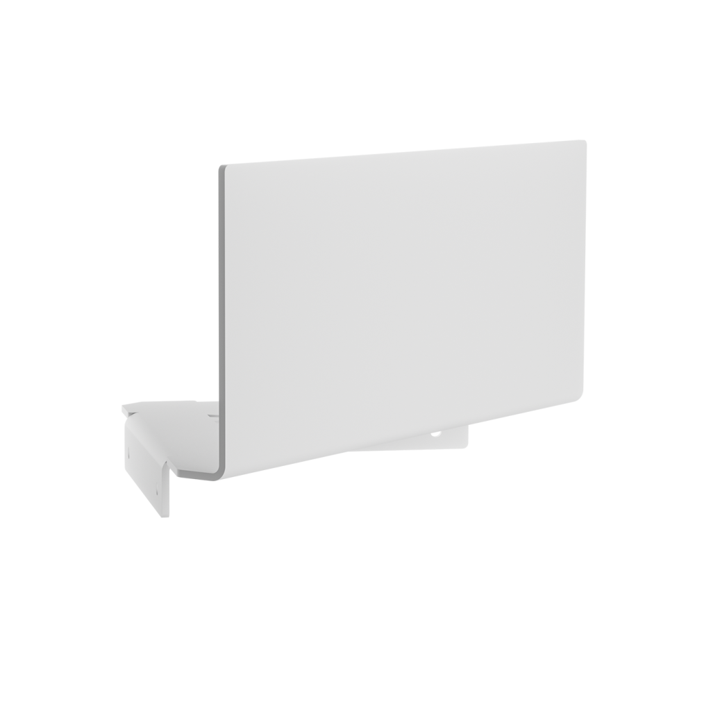 Verdi Strantza Σπογγοθήκη Γωνιακή Πρόσοψης Λευκή 12 cm W283 xD217 H142 mm-0