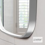 Καθρέπτης Μπάνιου Luminor FIZ 60x80 Inox Brushed-37083