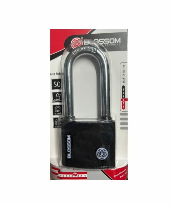 Ατσάλινο Λουκέτο Blossom  Πέταλο με Κλειδί 50mm