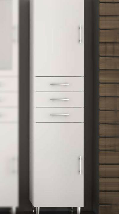 Drop Στήλη 40 White Στήλη Επίπλου Μπάνιου