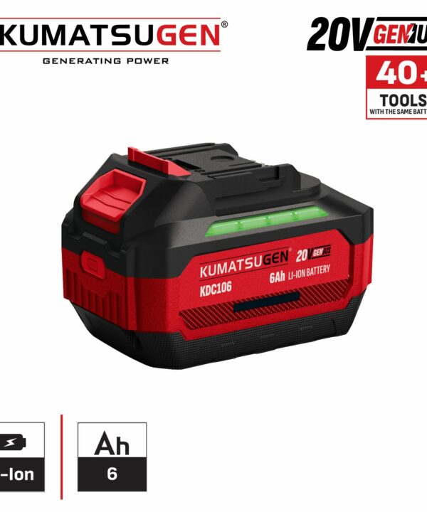 ΜΠΑΤΑΡΙΑ 20V ,Li-Ion ,6.0Ah KDC 106
