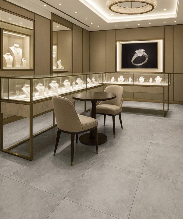 CLASSIC LVT ΒΙΝΥΛΙΚΟ ΠΛΑΚΑΚΙ 2.5mm CONCRETE GREY 400757 NewPlan