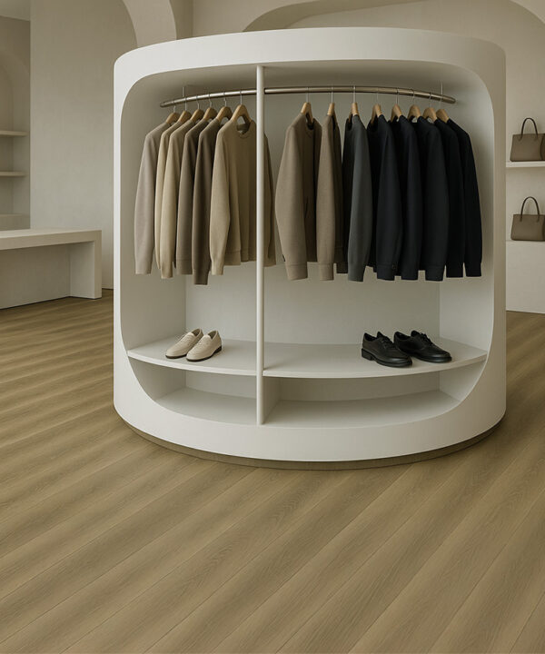 CLASSIC LVT ΒΙΝΥΛΙΚΗ ΛΩΡΙΔΑ 2.5mm CAPUCCINO OAK 9656 NewPlan