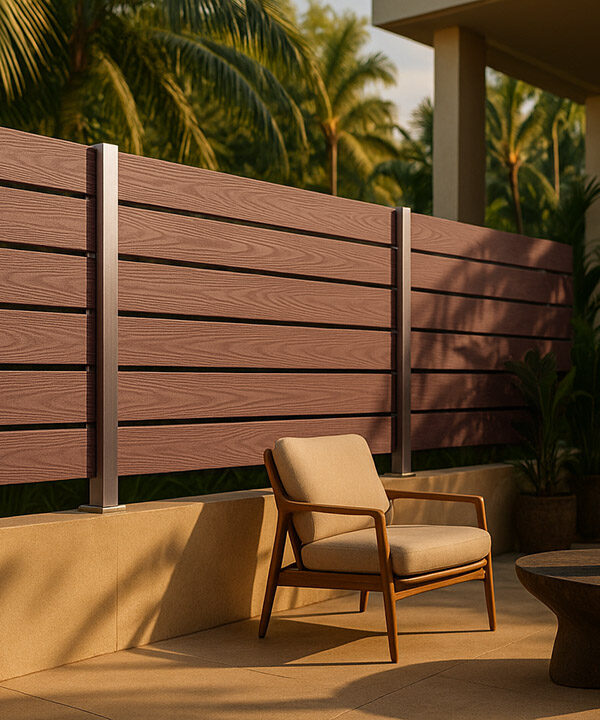 WPC ΠΕΡΙΦΡΑΞΗΣ ΝΕΑΣ ΓΕΝΙΑΣ 21/120mm TEAK 90155 NewPlan