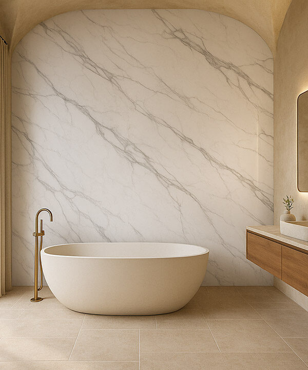 PVC MEGA PANEL 2.8/1220/2800mm CALACATTA 103 NewPlan