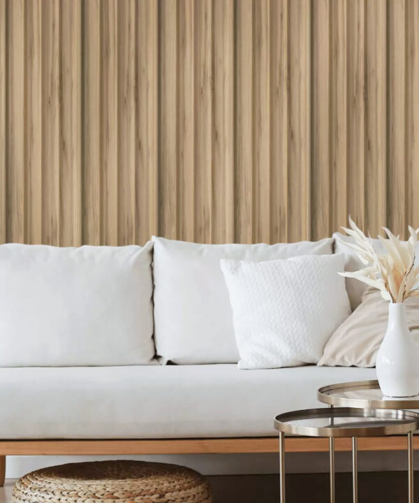 MDF PANEL ΜΕ 3D ΠΗΧΑΚΙΑ 808090 WAVE ST 16/119/2750mm PECAN NewPlan