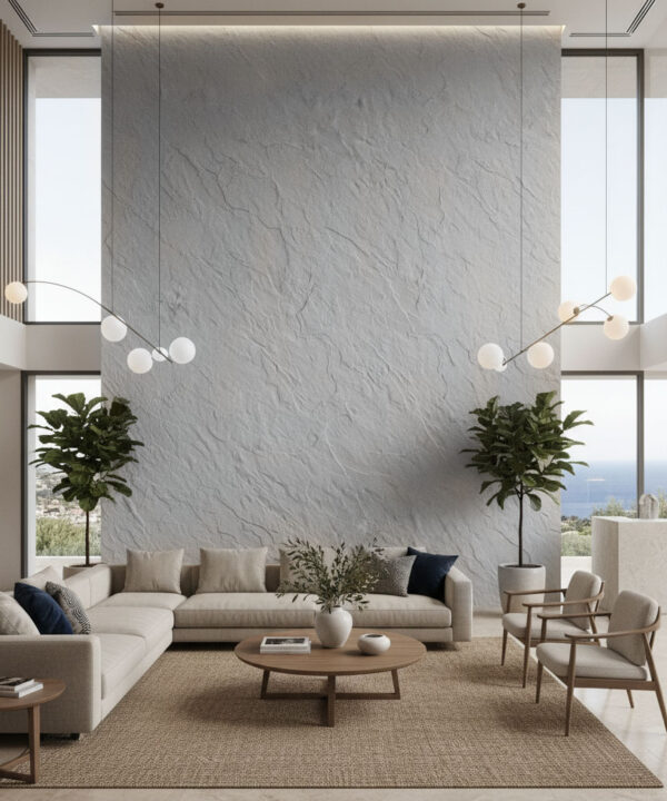 PANEL ΕΥΚΑΜΠΤΗΣ ΠΕΤΡΑΣ 101040 SLATE 60/1200mm LIGHT GREY NewPlan