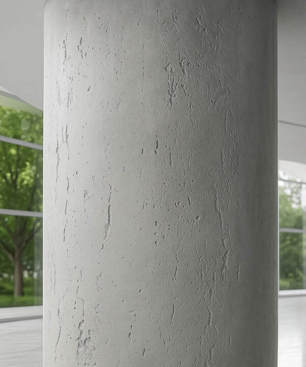 PANEL ΕΥΚΑΜΠΤΗΣ ΠΕΤΡΑΣ 104040 TRAVERTINE 60/1200mm LIGHT GREY NewPlan