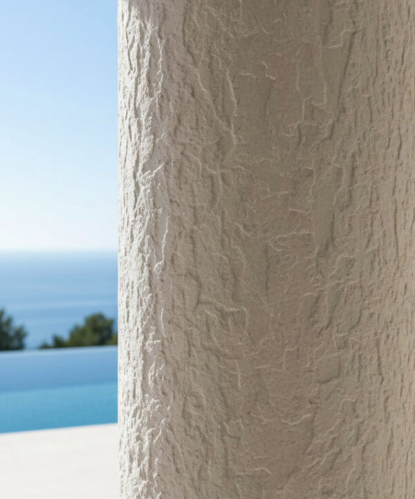 PANEL ΕΥΚΑΜΠΤΗΣ ΠΕΤΡΑΣ 108010 ROUGH GRANITE 60/1200mm PURE WHITE NewPlan