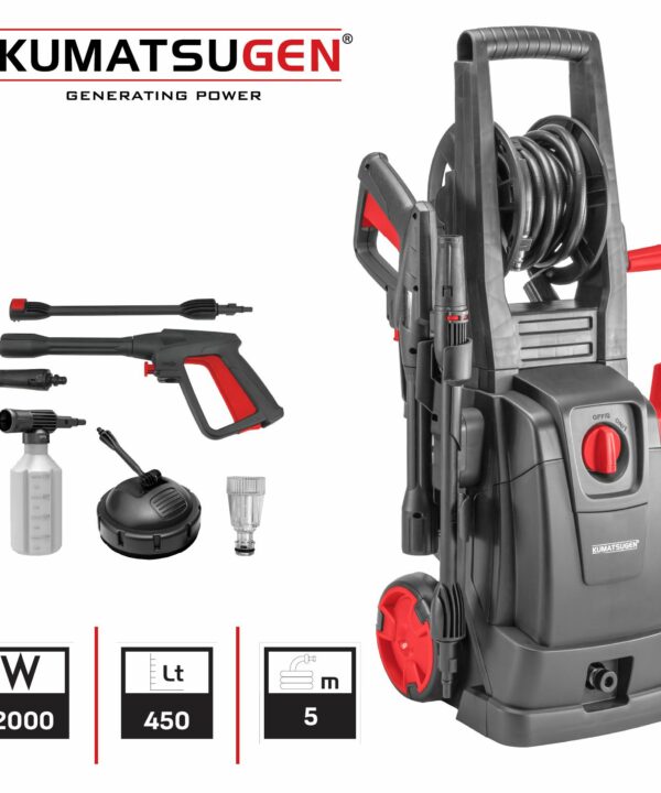 ΠΛΥΣΤΙΚΟ ΥΨΗΛΗΣ ΠΙΕΣΗΣ 2000W, 150BAR 450/h KPW 150