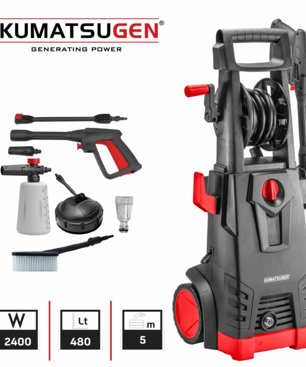 ΠΛΥΣΤΙΚΟ ΥΨΗΛΗΣ ΠΙΕΣΗΣ 2400W, 180BAR 480/h KPW 180