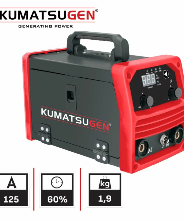 ΗΛΕΚΤΡΟΚΟΛΛΗΣΗ NO GAS MIG/MAG/MMA.TIG 125A-60% ΔΕΧΕΤΑΙ ΣΥΡΜΑ 0.8/0.9mm KWM 130