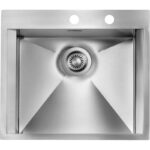 STAINLESS STEEL 15222 FΟCUS ΜΙΧ SΑΤΙΝ.57Χ50 1V Εντοιχίζεται σε ερμάριο 60εκ