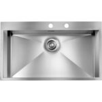 STAINLESS STEEL 15224 FΟCUS ΜΙΧ SΑΤΙΝ.86Χ50 1V Εντοιχίζεται σε ερμάριο 80εκ