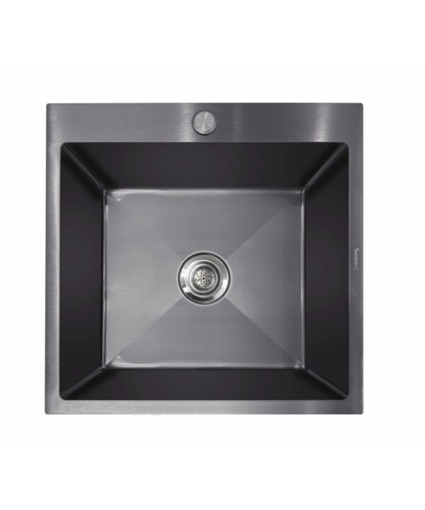 STAINLESS STEEL 5050B VΙSΙΟΝ ΝΑΝΟ ΒLΑCΚ 50Χ50 1V Εντοιχίζεται σε ερμάριο 50εκ