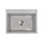 STAINLESS STEEL 6050S VΙSΙΟΝ SΑΤΙΝ 60Χ50 1V Εντοιχίζεται σε ερμάριο 60εκ