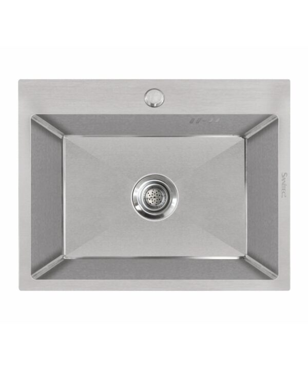 STAINLESS STEEL 6050S VΙSΙΟΝ SΑΤΙΝ 60Χ50 1V Εντοιχίζεται σε ερμάριο 60εκ