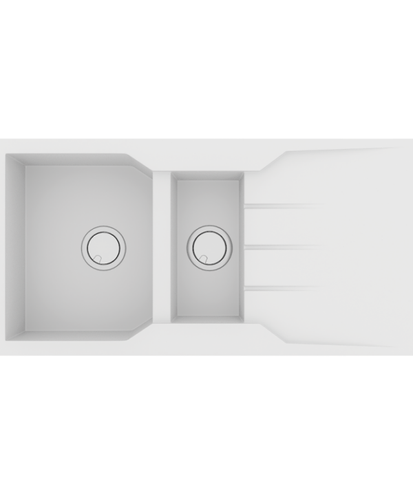 Sanitec ultra granite 802 Εντοιχίζεται σε ερμάριο 60εκ. 100x50cm