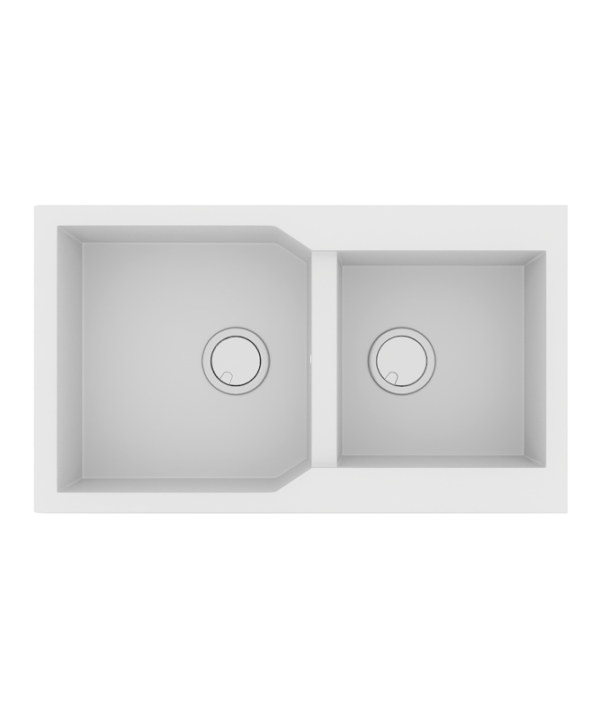 Sanitec ultra granite 804 Εντοιχίζεται σε ερμάριο 90εκ 86x50