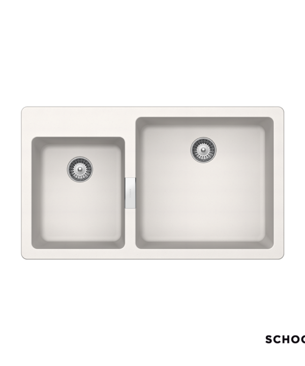 Νεροχύτης Κουζίνας Γρανίτη Mono 86x50 Schock Cristadur Polaris Granite