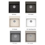 Νεροχύτης Κουζίνας Γρανίτη Manhattan 57x51 Schock Vanilla Granite - Image 2